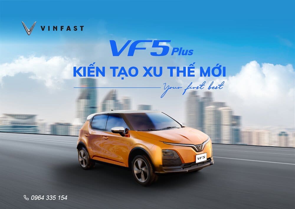 Giá xe VinFast VF5 Plus cập nhật mới nhất 